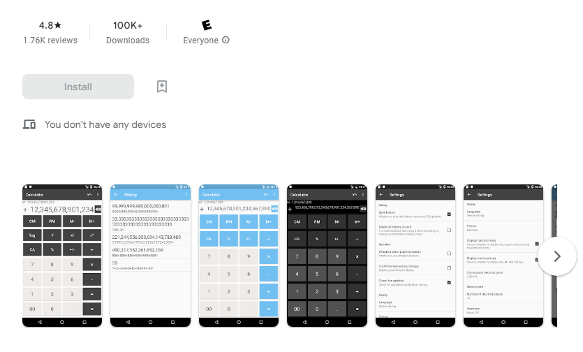 10. Digits, the Calculator for Humans